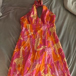 Giraffe Print Lilly Pulitzer Dress